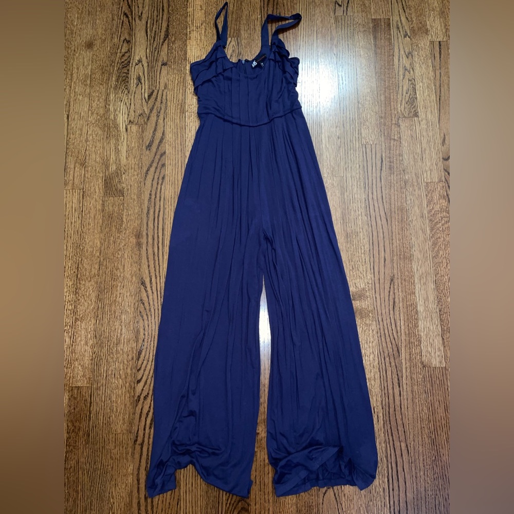 Navy blue jumpsuit